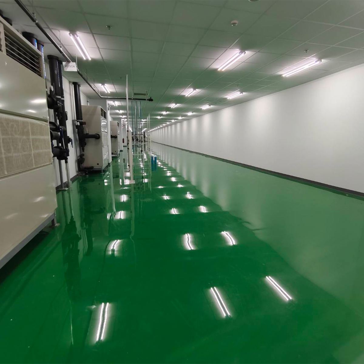 ผลงาน Epoxy Self-Leveling  RiccoFloor ES-210  Thk. 2 mm